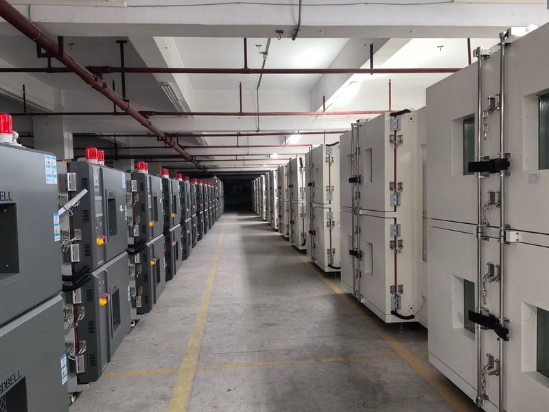 VoltTest large capacity battery test chamber for EV pack and ESS module testing — high volume environmental chamber