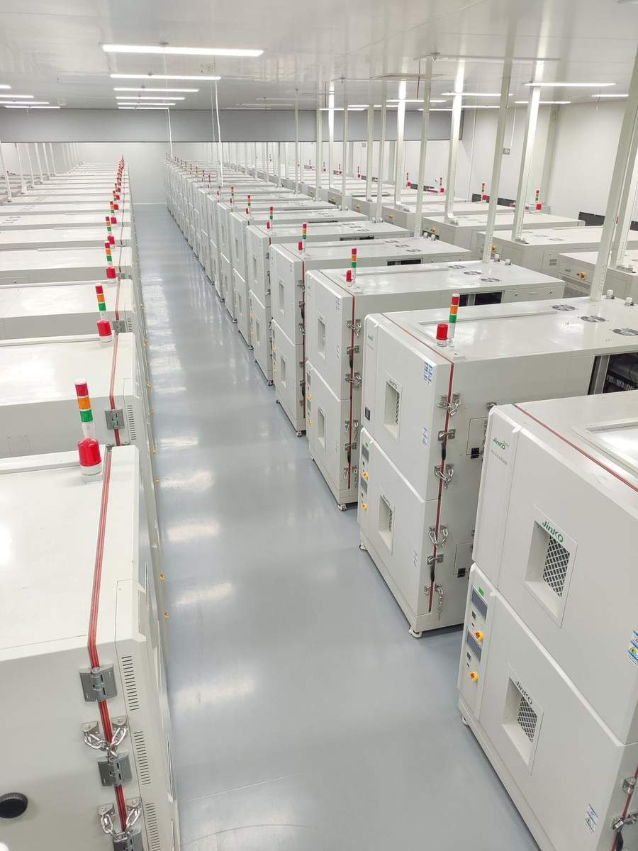 VoltTest battery pack assembly line testing integration — MES data traceability and automated EOL station